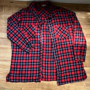 Oversized Flannel Shirt